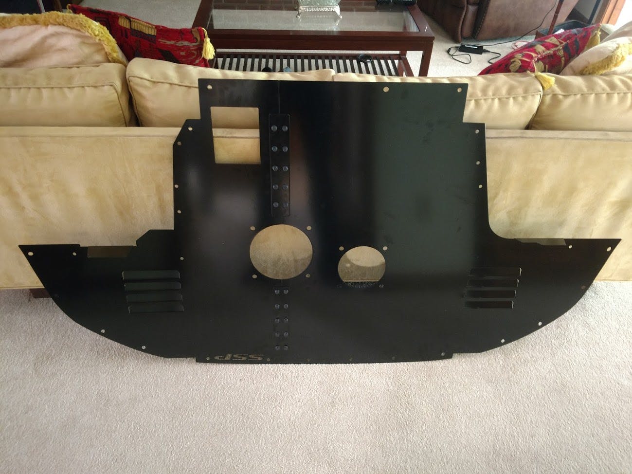 SSP 2 Piece Aluminum Undertray 20082015 Mitsubishi Evo X Modern Automotive Performance